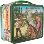 "BONANZA" METAL LUNCHBOX WITH THERMOS.