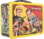 "THE MAN FROM U.N.C.L.E." METAL LUNCHBOX WITH THERMOS.