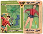 "ACTION BOY - AQUALAD" BOXED UNIFORM & EQUIPMENT SET.