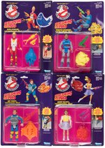"THE REAL GHOSTBUSTERS - SCREAMING HEROES" CARDED ACTION FIGURE SET.