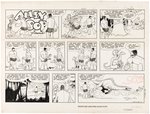 "ALLEY OOP" 1968 SUNDAY PAGE ORIGINAL ART.