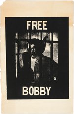 RARE "FREE BOBBY" SEALE BLACK PANTHER PARTY POSTER.