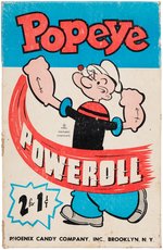 "POPEYE POWEROLL" CANDY BOX.