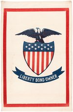 WORLD WAR I LIBERTY BOND PAIR.