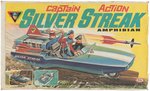 CAPTAIN ACTION SILVER STREAK IN BOX.