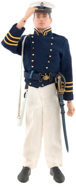 G.I. JOE ACTION MARINE IN BOX WITH ANNAPOLIS CADET UNIFORM.