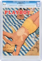 "PLAYBOY" VOL. 2 #7 JULY 1955 CGC 9.6 NM+.