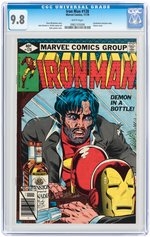 "IRON MAN" #128 NOVEMBER 1979 CGC 9.8 NM/MINT (DEMON IN A BOTTLE).