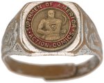 "ACTION COMICS" VERSION OF THE SUPERMAN 1940 CONTEST PRIZE RING.