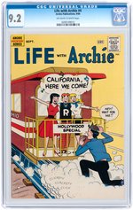 "LIFE WITH ARCHIE" #4 SEPTEMBER 1960 CGC 9.2 NM-.