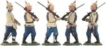 EARLY GERMAN TIN SOLDIERS SET.