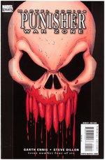 "THE PUNISHER: WAR ZONE" VOL. 2 #4 COMIC BOOK COVER ORIGINAL ART BY STEVE DILLON.