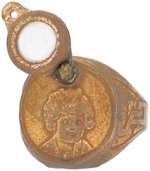 LITTLE ORPHAN ANNIE'S SECRET GUARD SCARCE MAGNIFYING RING FROM 1941.