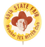 "MEMBER TEX RITTER CLUB" FROM THE HAKE COLLECTION.