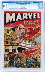 "MARVEL MYSTERY COMICS" #81 MARCH 1947 CGC 8.5 VF+