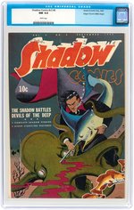 "SHADOW COMICS" VOL. 3 #6 SEPTEMBER 1943 CGC 9.4 NM MILE HIGH PEDIGREE.