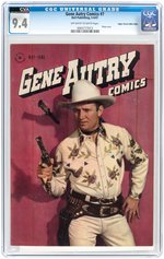 "GENE AUTRY COMICS" #7 MAY-JUNE 1947 CGC 9.4 NM MILE HIGH PEDIGREE CVA.