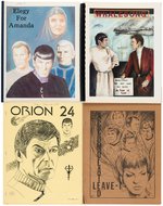 "STAR TREK" FANZINE LOT.