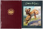 "GRAND MASTER OF FANTASY - THE PAINTINGS OF J. ALLEN ST. JOHN" SIGNED & NUMBERED DELUXE HARDCOVER.