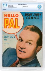 "HELLO PAL COMICS" #3 MAY 1943 CBCS 7.5 VF-.