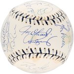 "2008 ALL-STAR GAME" NEW YORK YANKEES TEAM-SIGNED BASEBALL.