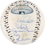 "2008 ALL-STAR GAME" NEW YORK YANKEES TEAM-SIGNED BASEBALL.