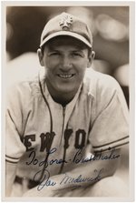 JOE MEDWICK SIGNED TYPE 1 PHOTO.