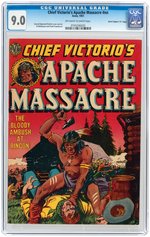 "CHIEF VICTORIO'S APACHE MASSACRE" #NN 1951 CGC 9.0 VF/NM CRIPPEN (D COPY).