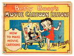 "BETTY BOOP'S MOVIE CARTOON LESSONS" BOOKLET.
