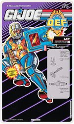 G.I. JOE DEF PROOF CARD LAW.