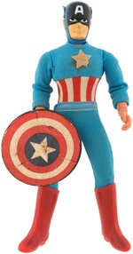 MEGO PALITOY FIST FIGHTING CAPTAIN AMERICA FIGURE LOOSE.