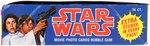 "STAR WARS" TOPPS FIRST SERIES FULL GUM CARD DISPLAY BOX.