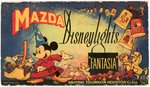 "FANTASIA MAZDA DISNEYLIGHTS" BOXED LIGHT SET.