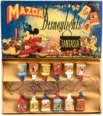 "FANTASIA MAZDA DISNEYLIGHTS" BOXED LIGHT SET.