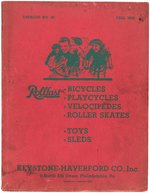 KEYSTONE-HAVERFORD CO., INC. 1935 WHEEL GOODS/GILBERT/TOYS WHOLESALE CATALOG.