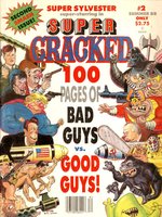"SUPER CRACKED" VOL. 2 #2 COVER ORIGINAL ART BY BILL WRAY.