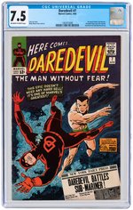 "DAREDEVIL" #7 APRIL 1965 CGC 7.5 VF- (FIRST RED COSTUME).