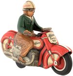 SCHUCO "CURVO 1000" WIND-UP MOTORCYCLE.