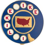 "I LIKE IKE" PHONE DIAL COMPACT.