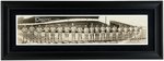 "CHAMPIONS 1930" LOUISVILLE COLONELS FRAMED PANORAMIC TEAM PHOTO.
