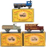 MATCHBOX "MODELS OF YESTERYEAR" BOXED TRUCK TRIO.