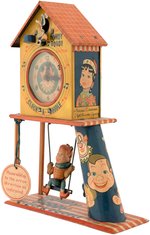 "HOWDY DOODY CLOCK-A-DOODLE" RARE BOXED WIND-UP TOY.