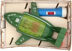 THUNDERBIRDS "RAY GUIDED X-2 SPACE SHIP" BOXED BATTERY-OPERATED TOY.