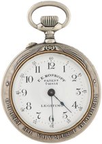 F.E. ROSKOPF "LEGITIMO" RAILROAD POCKET WATCH.