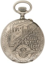 F.E. ROSKOPF "LEGITIMO" RAILROAD POCKET WATCH.