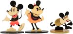 MICKEY & MINNIE MOUSE DIE-CUT CELLULOID PLACE CARD HOLDER TRIO.