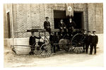 "RESCUE & FIRE CO./DALLASTOWN, PA" REAL PHOTO POSTCARD.