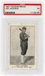 1920 HOLSUM BREAD "SHOELESS" JOE JACKSON PSA PR 1 (THE ONLY PSA GRADED EXAMPLE).