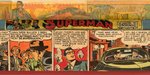 WAYNE BORING "SUPERMAN" 1950 SUNDAY PAGE ORIGINAL ART CUSTOM FRAMED DISPLAY.