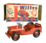 "MARX WILLYS JEEP" BOXED TOY.